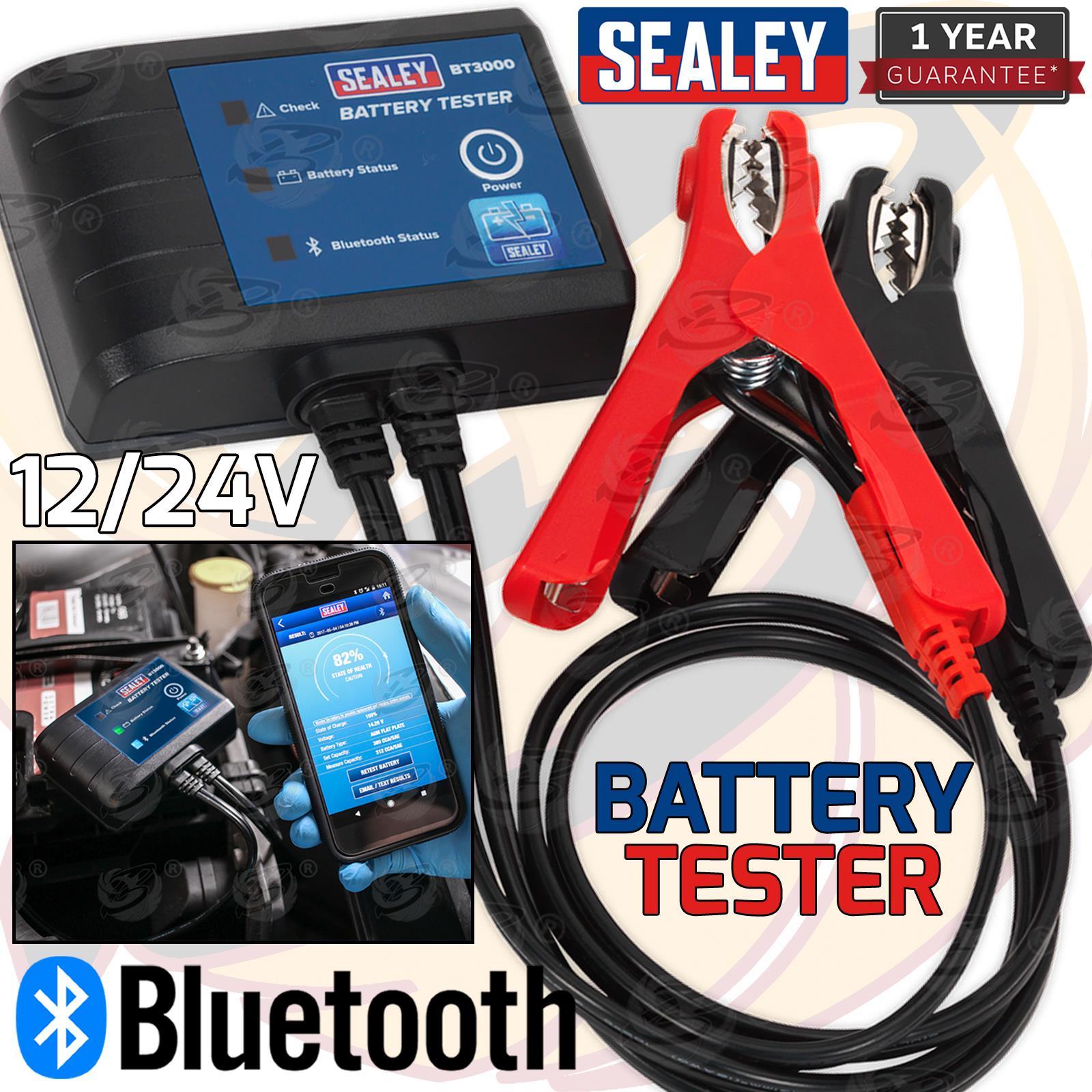 SEALEY 12/24V WIRELESS BATTERY TESTER
