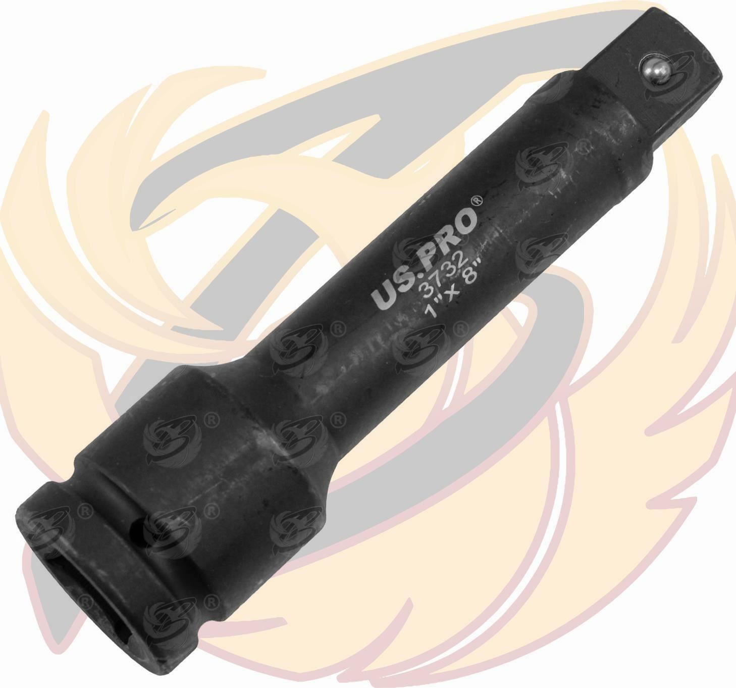US Pro 1" Drive 8" Long Impact Extension Bar ( 3732 )