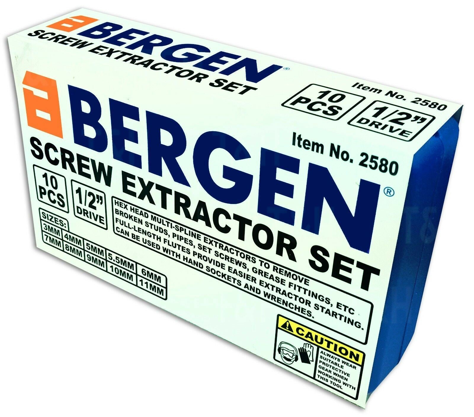 US PRO 10PCS SCREW EXTRACTOR SET 3MM - 11MM