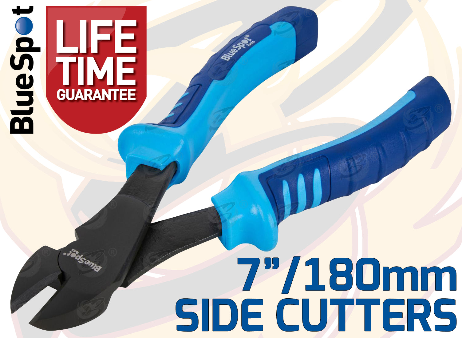 BLUESPOT 180MM (7") HEAVY DUTY SIDE CUTTER PLIER