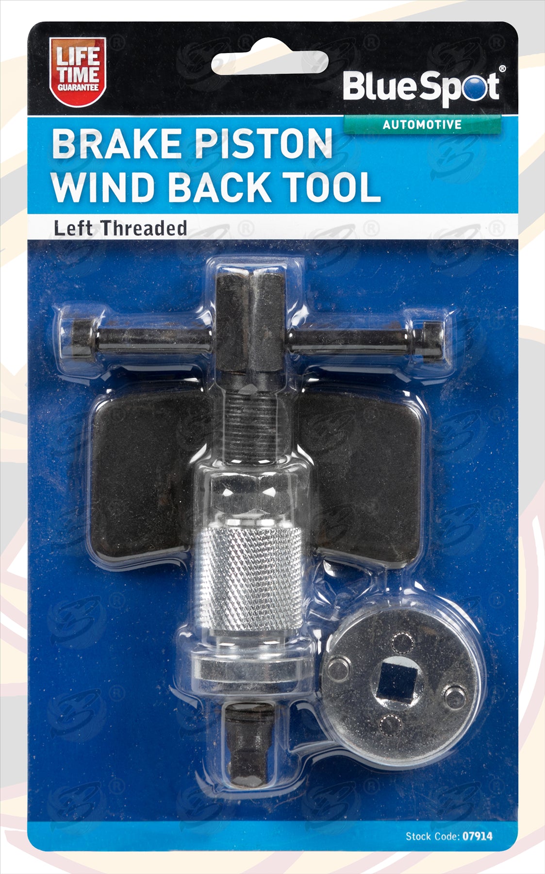 BLUESPOT LEFT & RIGHT HANDED BRAKE CALIPER PISTON REWIND TOOL