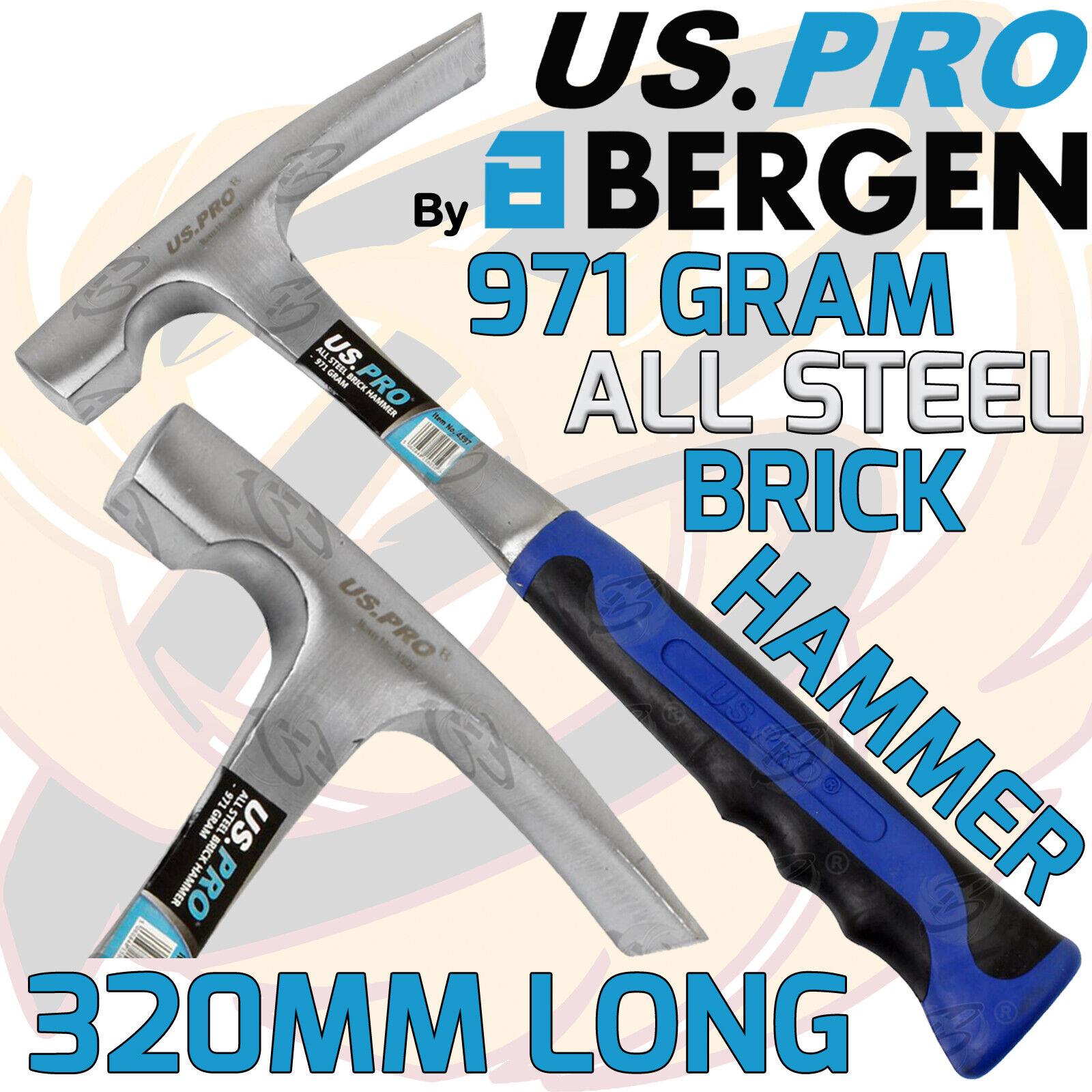 US Pro 971 Gram All Steel Brick Hammer 4597