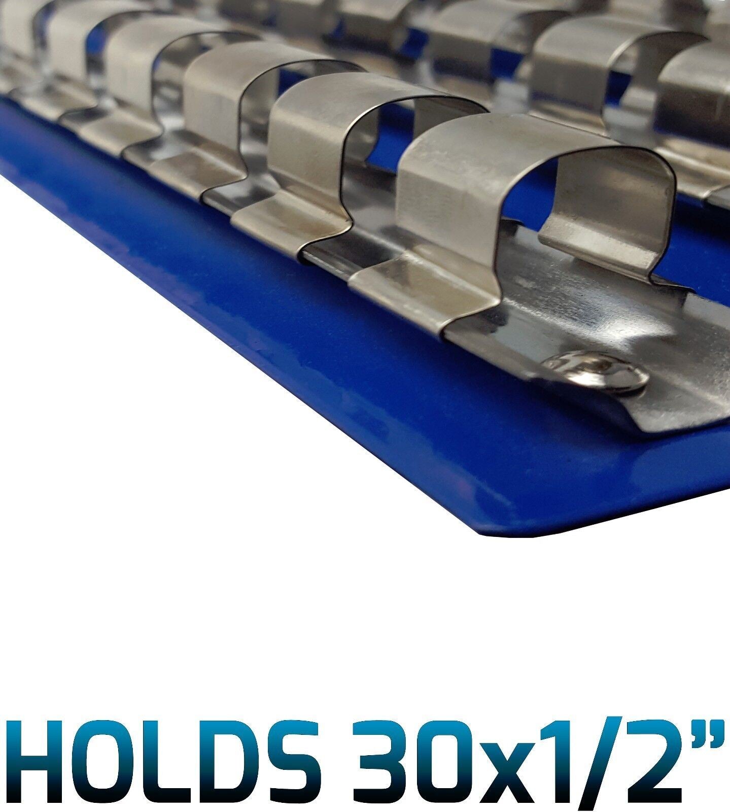 US Pro 80 Clip 1/4" & 3/8" & 1/2" Drive Socket Rails 3305