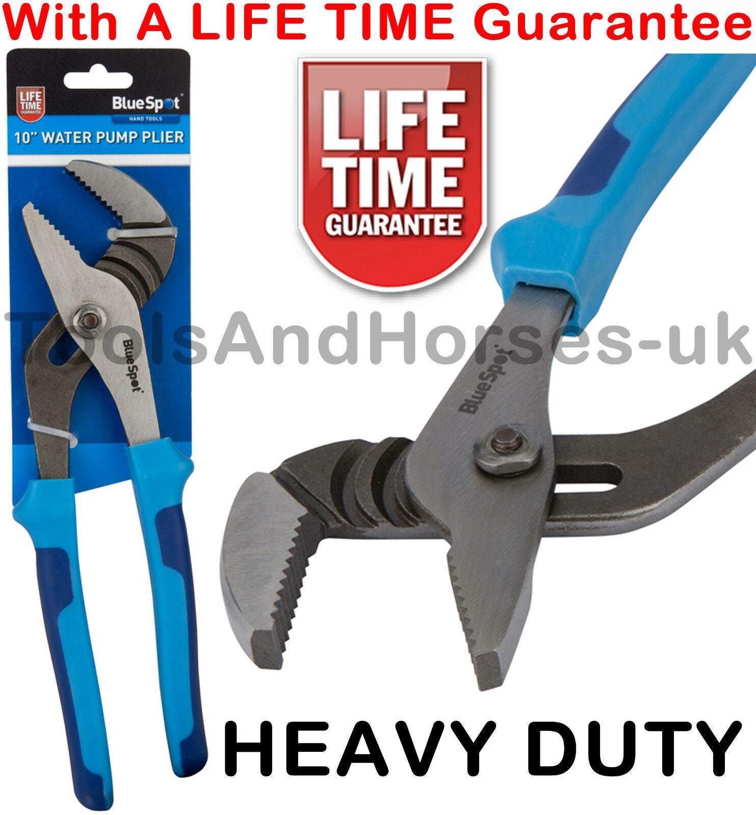BLUESPOT 10" WATER PUMP PLIERS