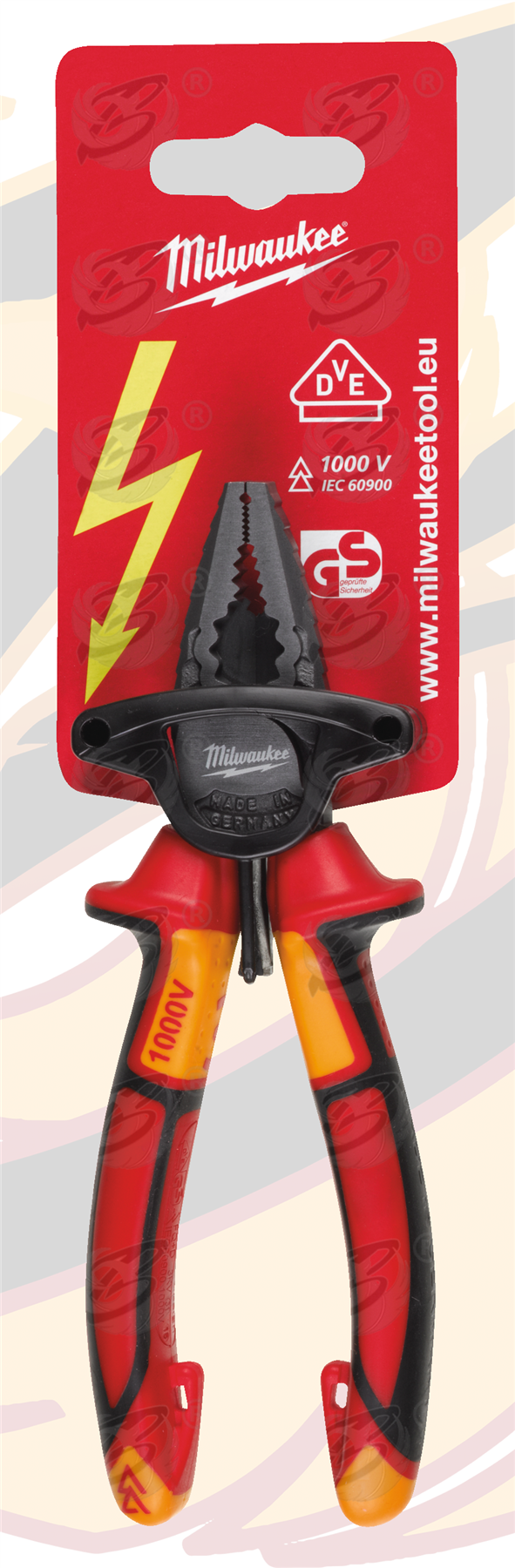 Milwaukee 1000V VDE Combination Pliers 180mm ( 4932464572 )