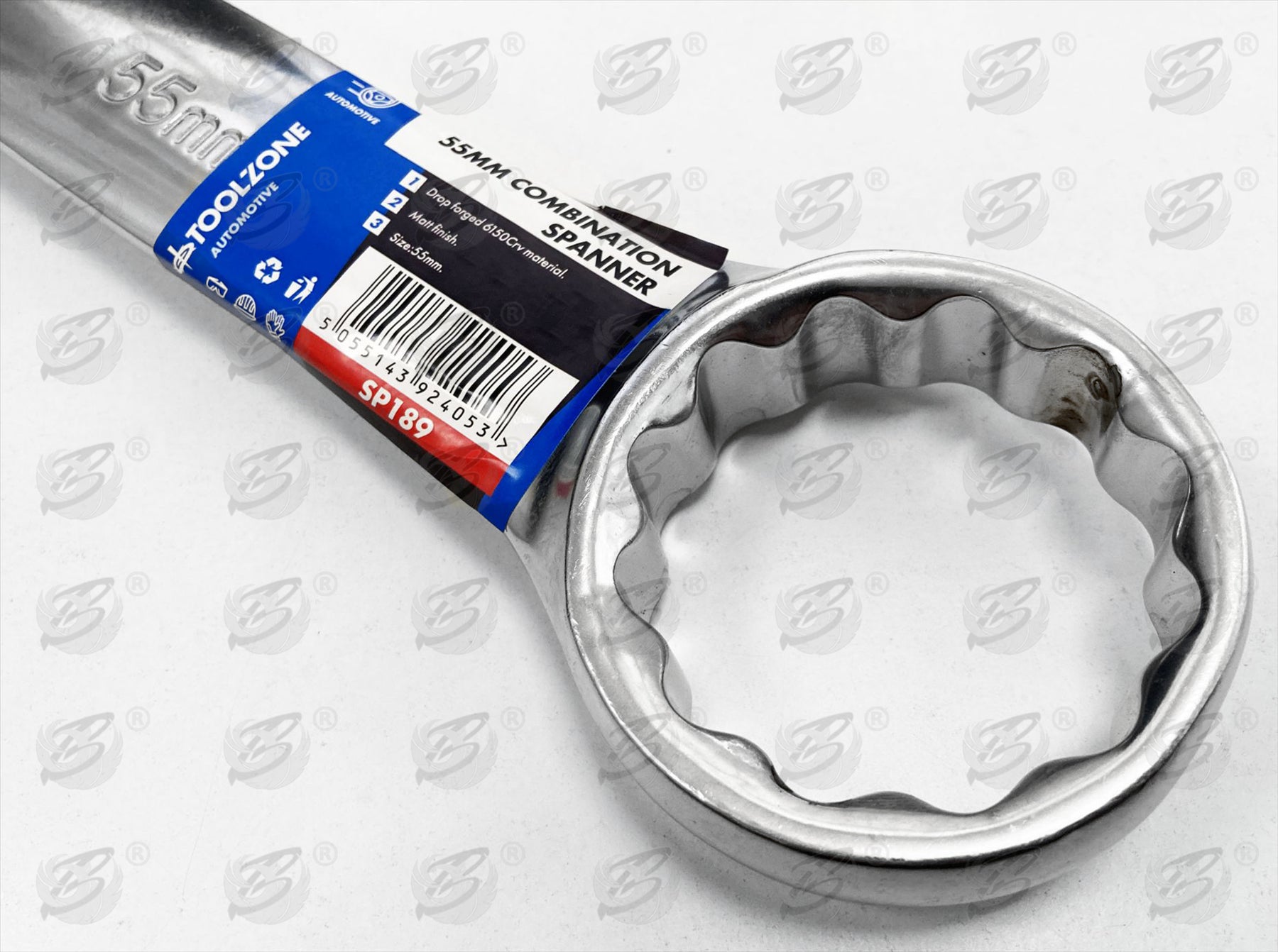 TOOLZONE 55MM JUMBO COMBINATION SPANNER ( SINGLE )