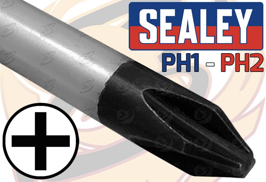 Sealey 8 Piece Magnetic Screwdriver Set ( Slotted - PHillips - Pozirdrive ) ( AK4322 )