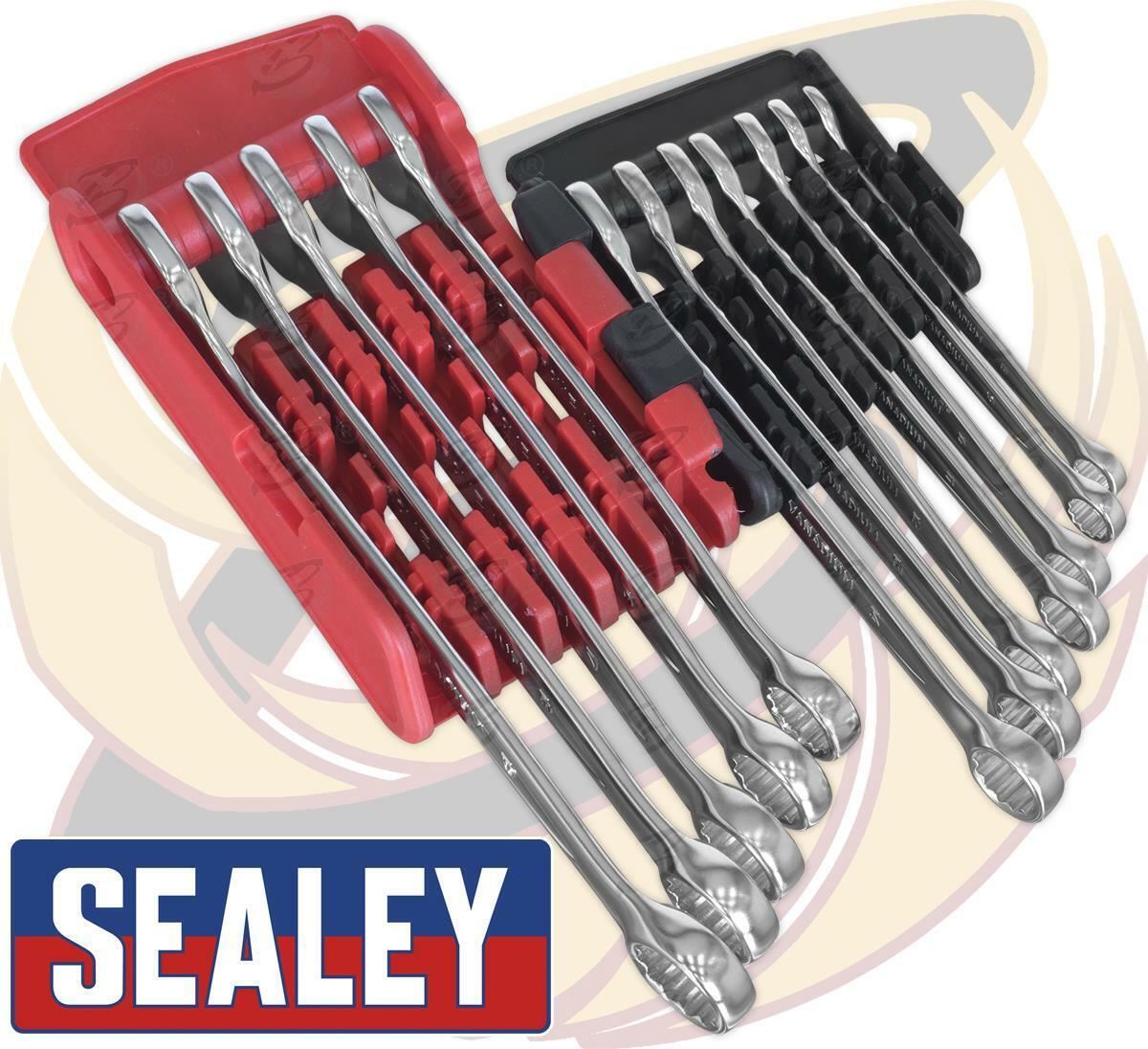 SEALEY 12PCS COMBINATION SPANNER SET 8MM - 19MM