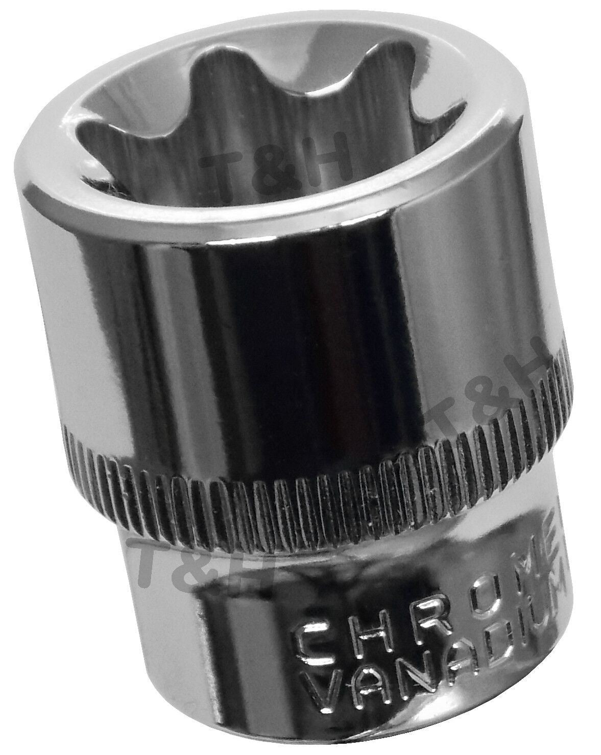 BlueSpot 29 Piece 1/4" & 3/8" & 1/2" Drive Torx & E - Torx Socket Set 01529