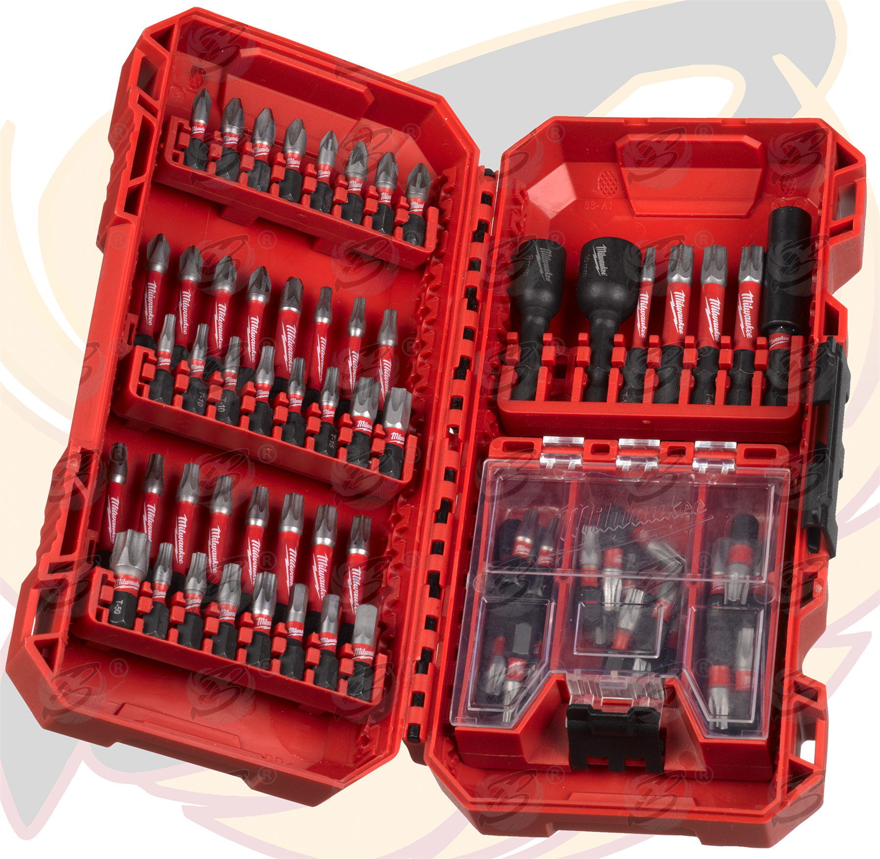Milwaukee 75 Piece Impact Drill / Driver Bit Set ( Shockwave Impact Duty ) ( 4932492008 )
