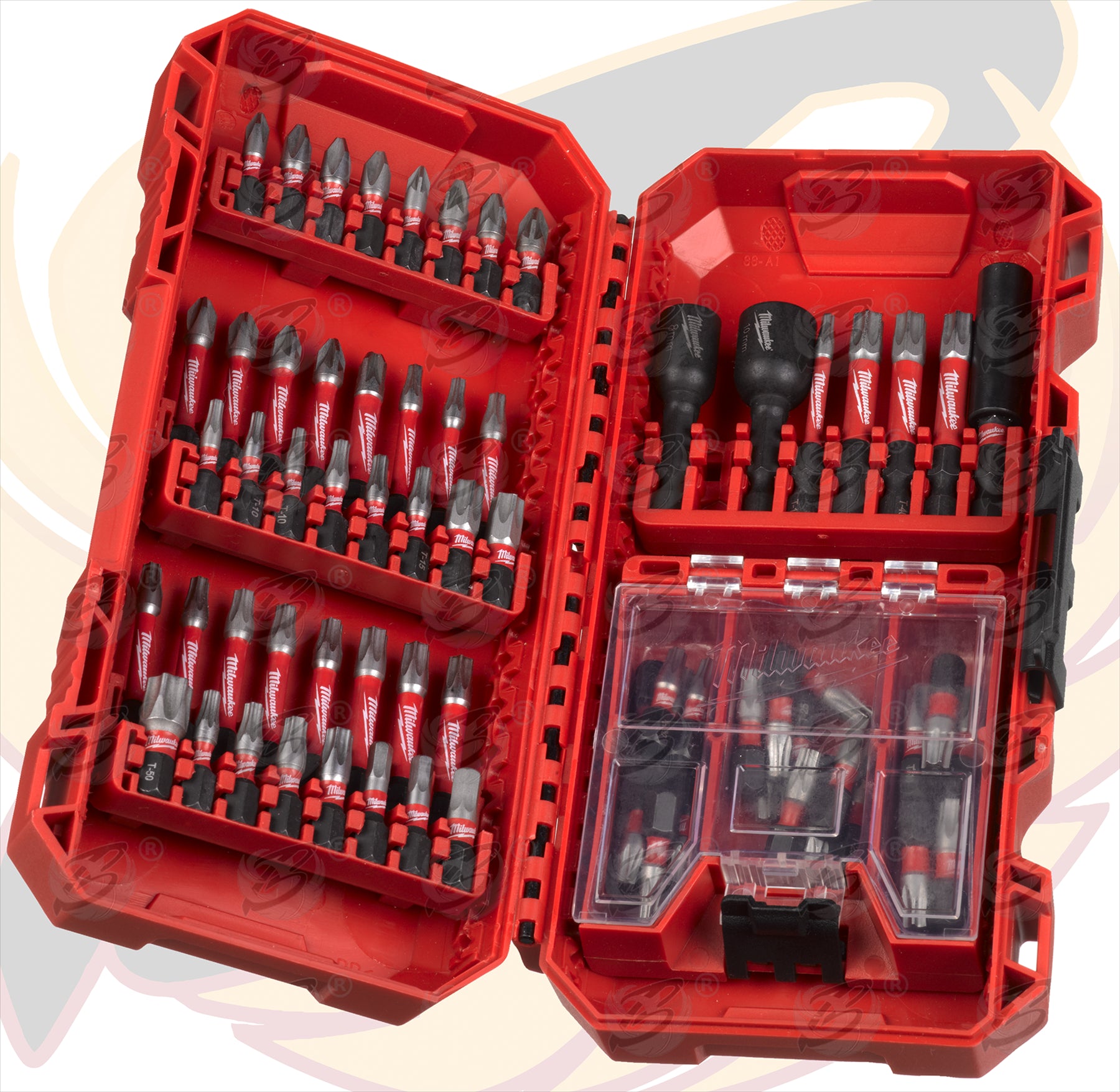 MILWAUKEE 75PCS IMPACT DRILL / DRIVER BIT SET ( SHOCKWAVE IMPACT DUTY )