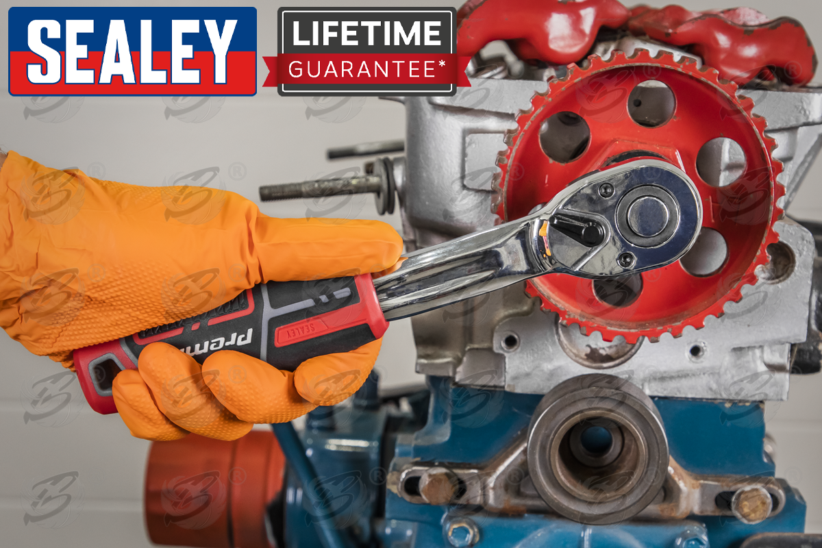 Sealey 1/2" Drive 72 Tooth Curved Ratchet Handle ( AK8939 )