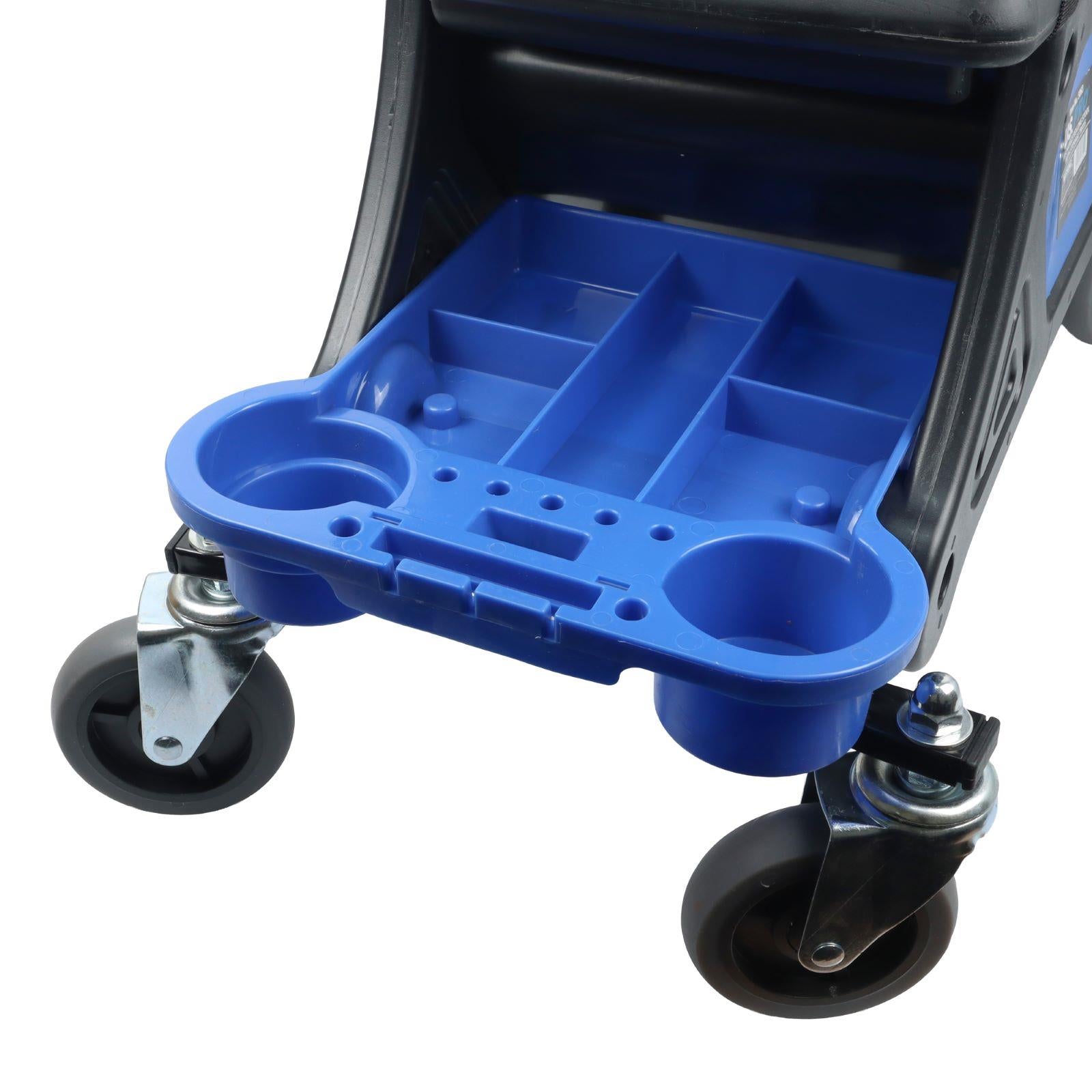 Us Pro Mechanics Rolling Stool with Storage Trays 5063