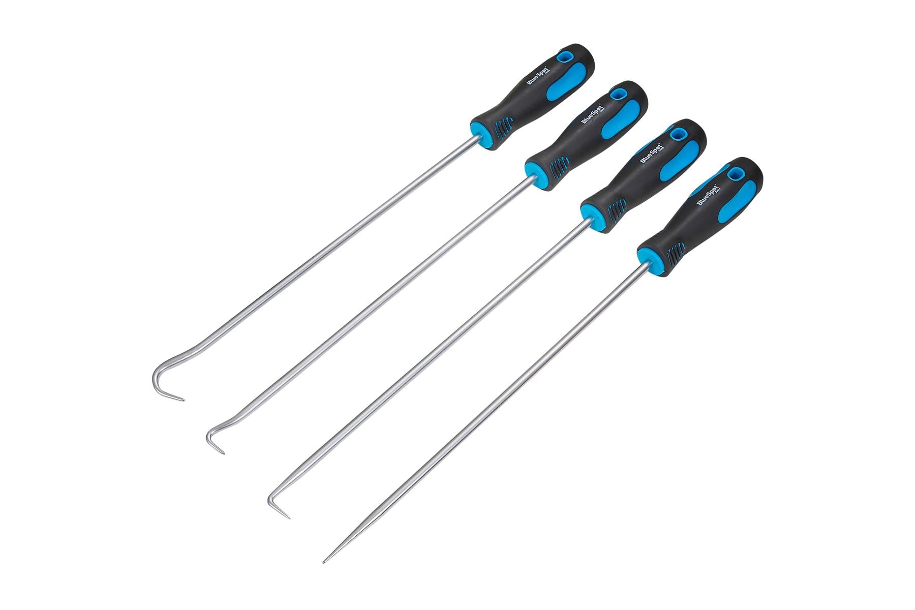BlueSpot 4 Piece 380mm Extra Long Hook & Pick Set 07895
