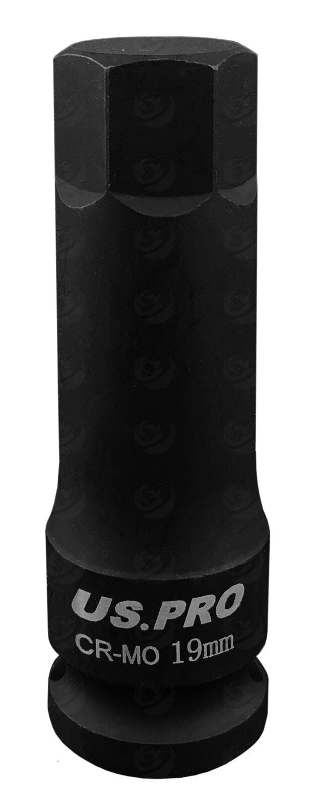 US Pro H19 1/2" Drive 78mm Long Impact Hex Bit Socket ( Single ) 3368