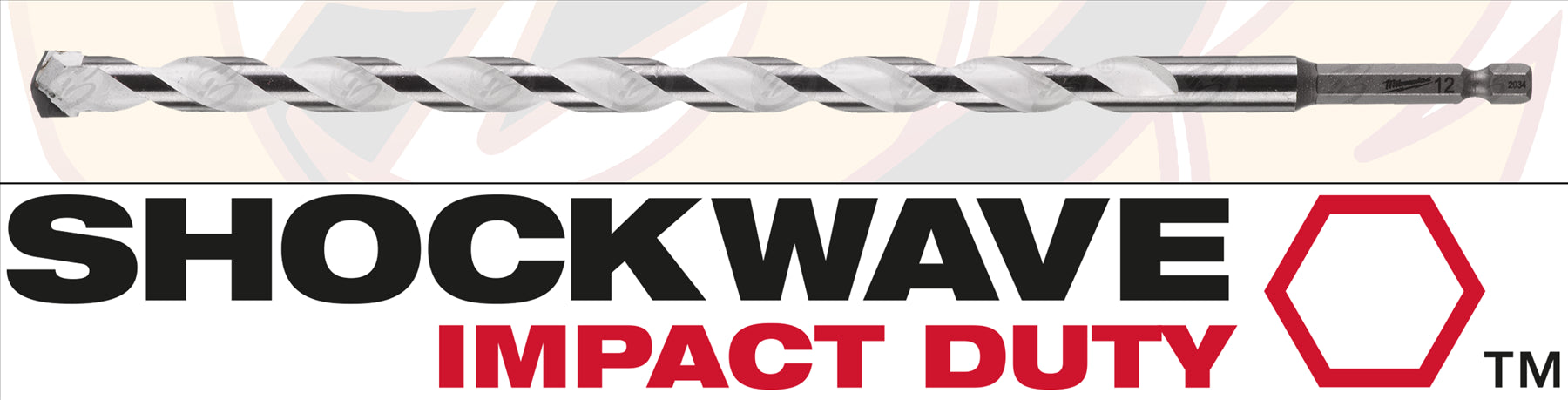 MILWAUKEE 12mm x 260mm MULTI MATERIAL DRILL BIT