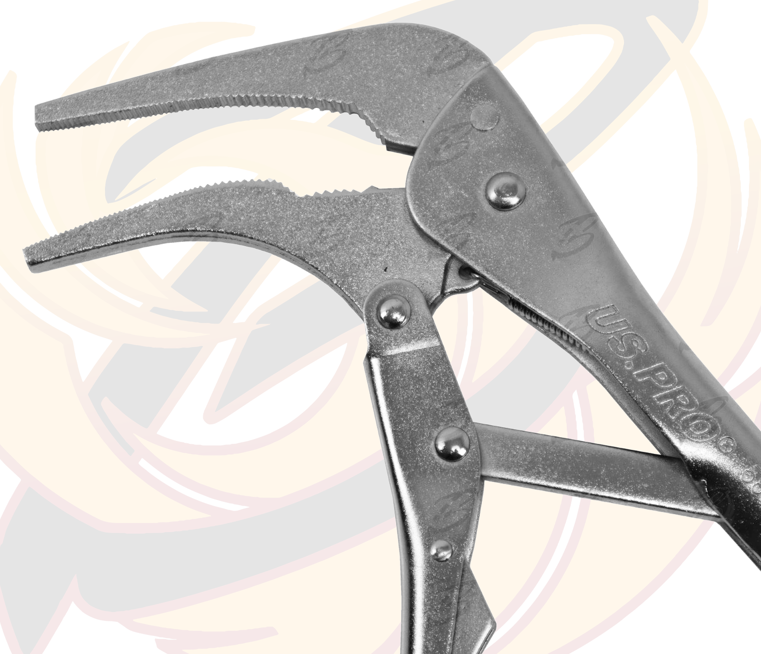 US Pro 10" 45° Long Nose Locking Pliers ( 5892 )