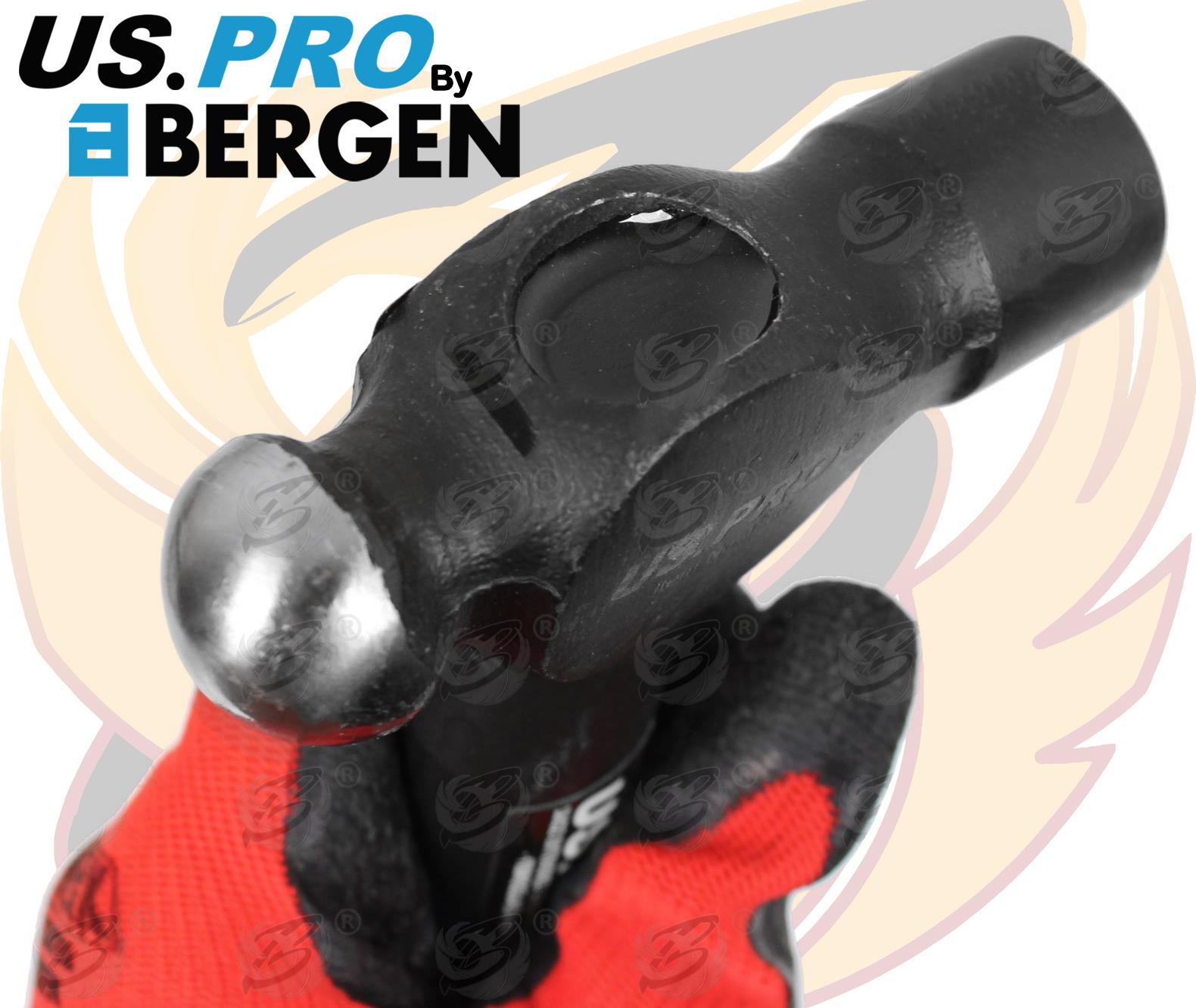 US PRO 5PCSEXTENDED BALL PEIN HAMMER SET 8OZ - 16OZ - 24OZ - 32OZ - 40Z