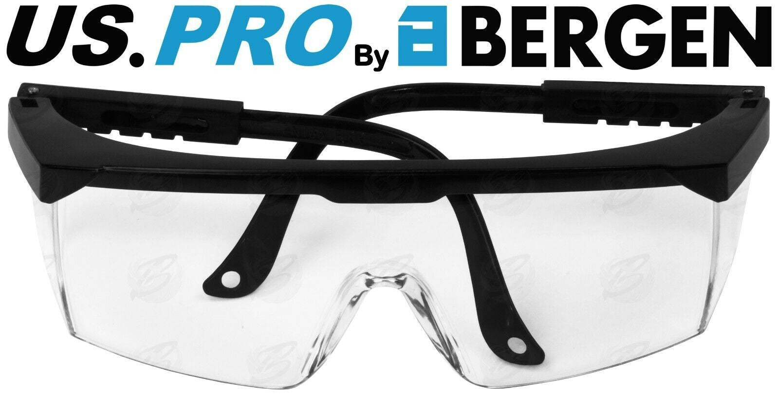 US PRO SAFETY GLASSES ( CE EN166 ) ( x 12 PAIRS )