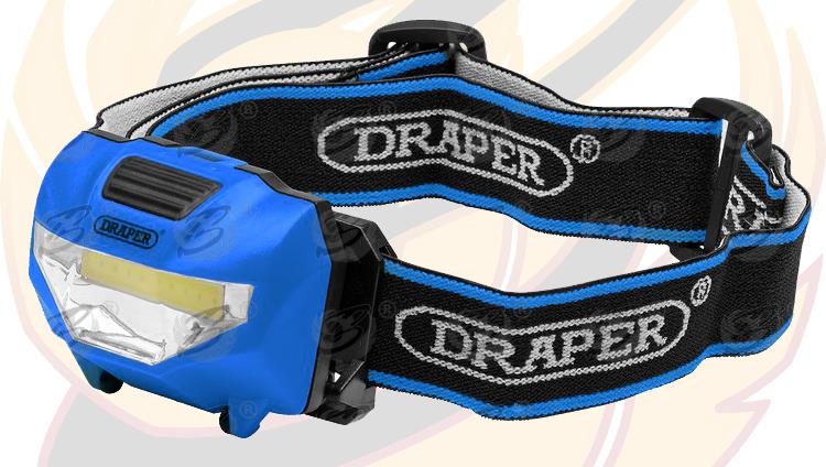 DRAPER COB LED HEADLIGHT ( BLUE )