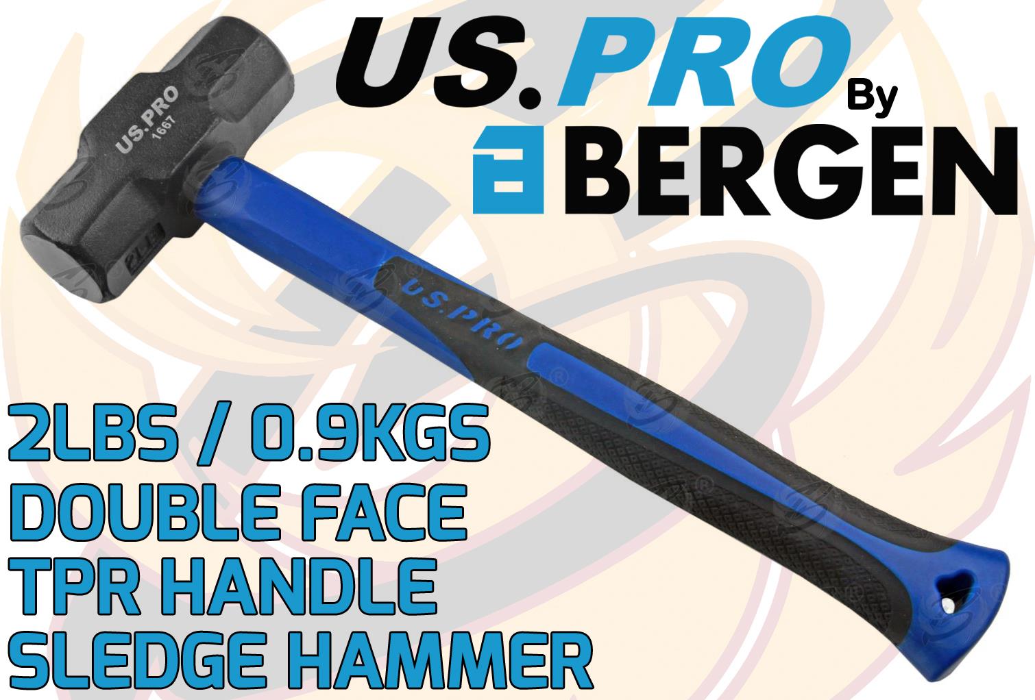 US PRO 0.9KG SLEDGE HAMMER