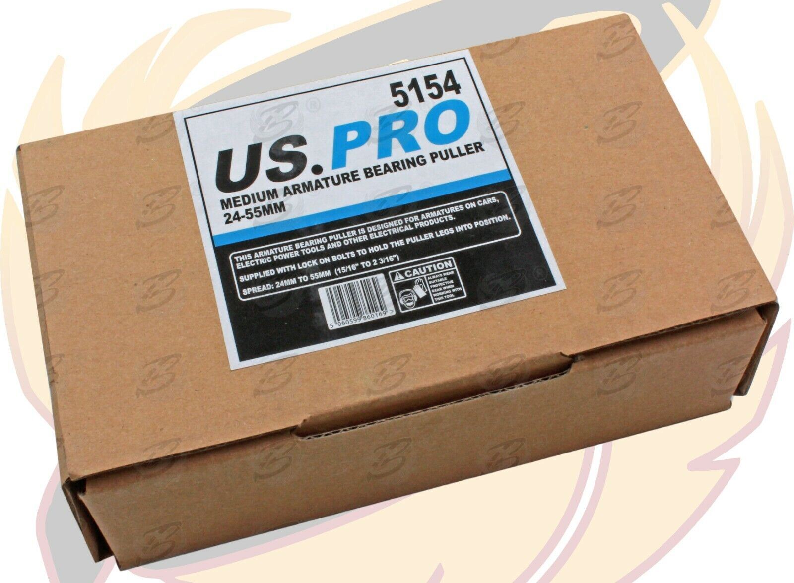 US PRO ARMATURE BEARING PULLER 24MM - 55MM