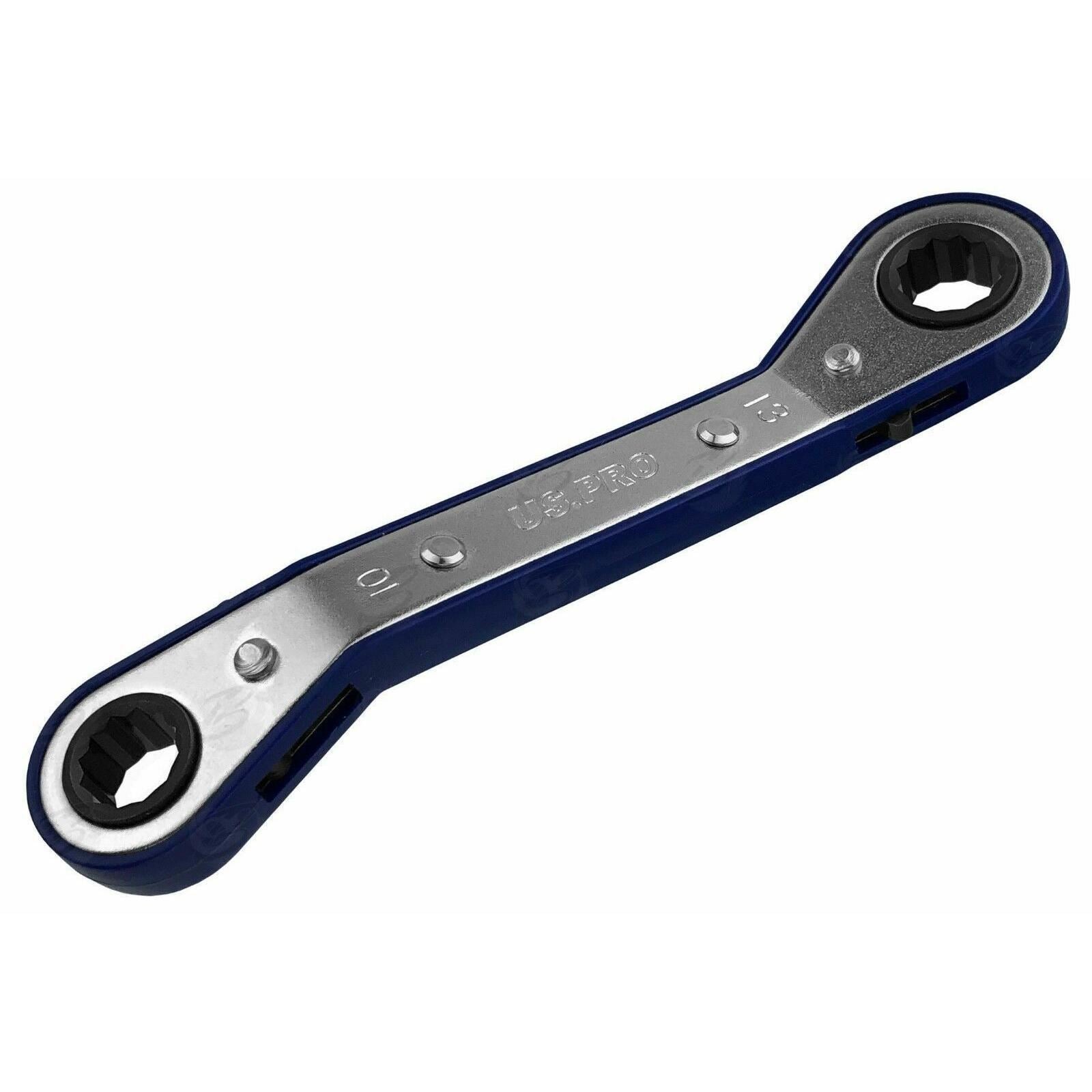 US Pro 10mm x 13mm Offset Ratchet Spanners ( 2240 )