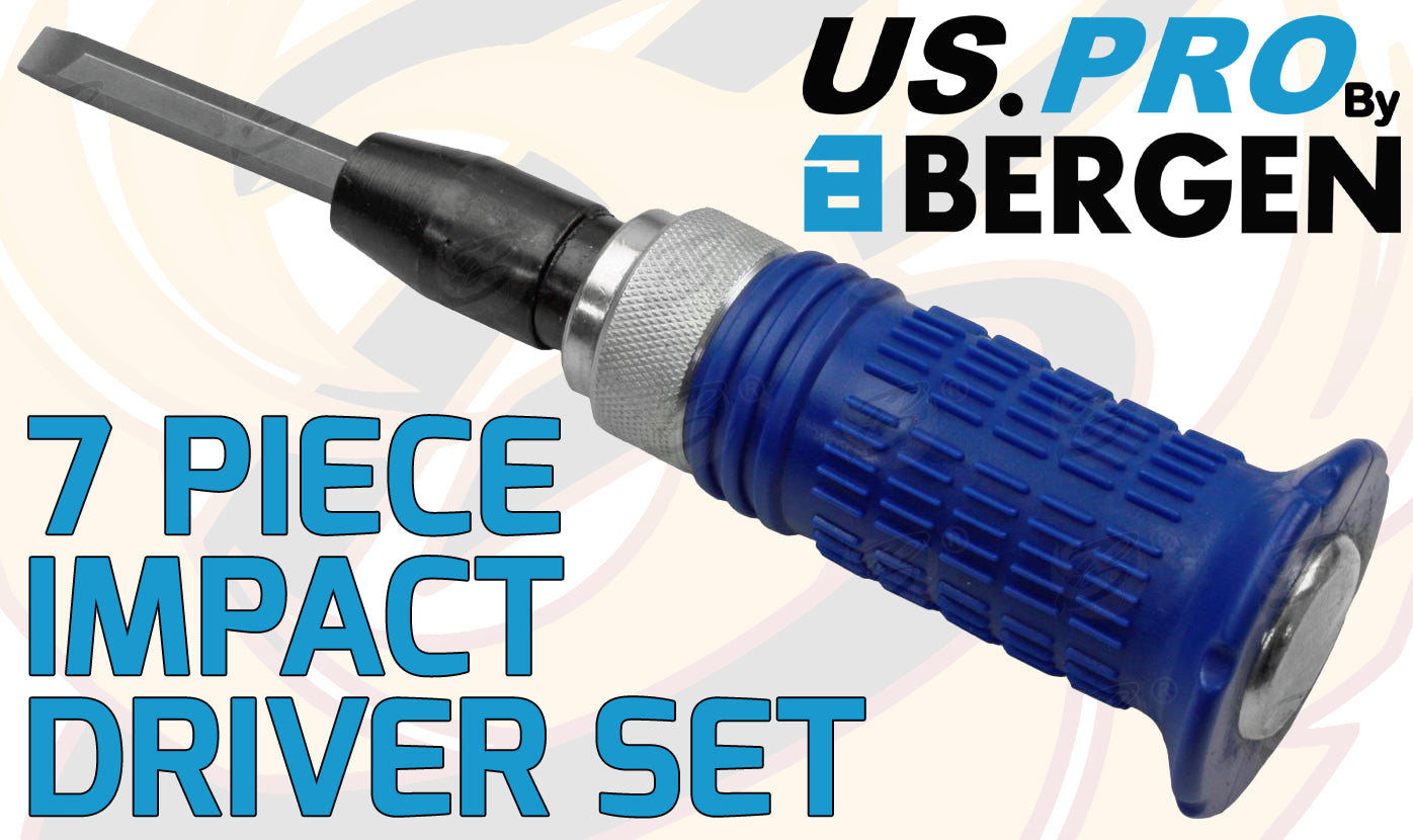US PRO 7PCS IMPACT DRIVER SET