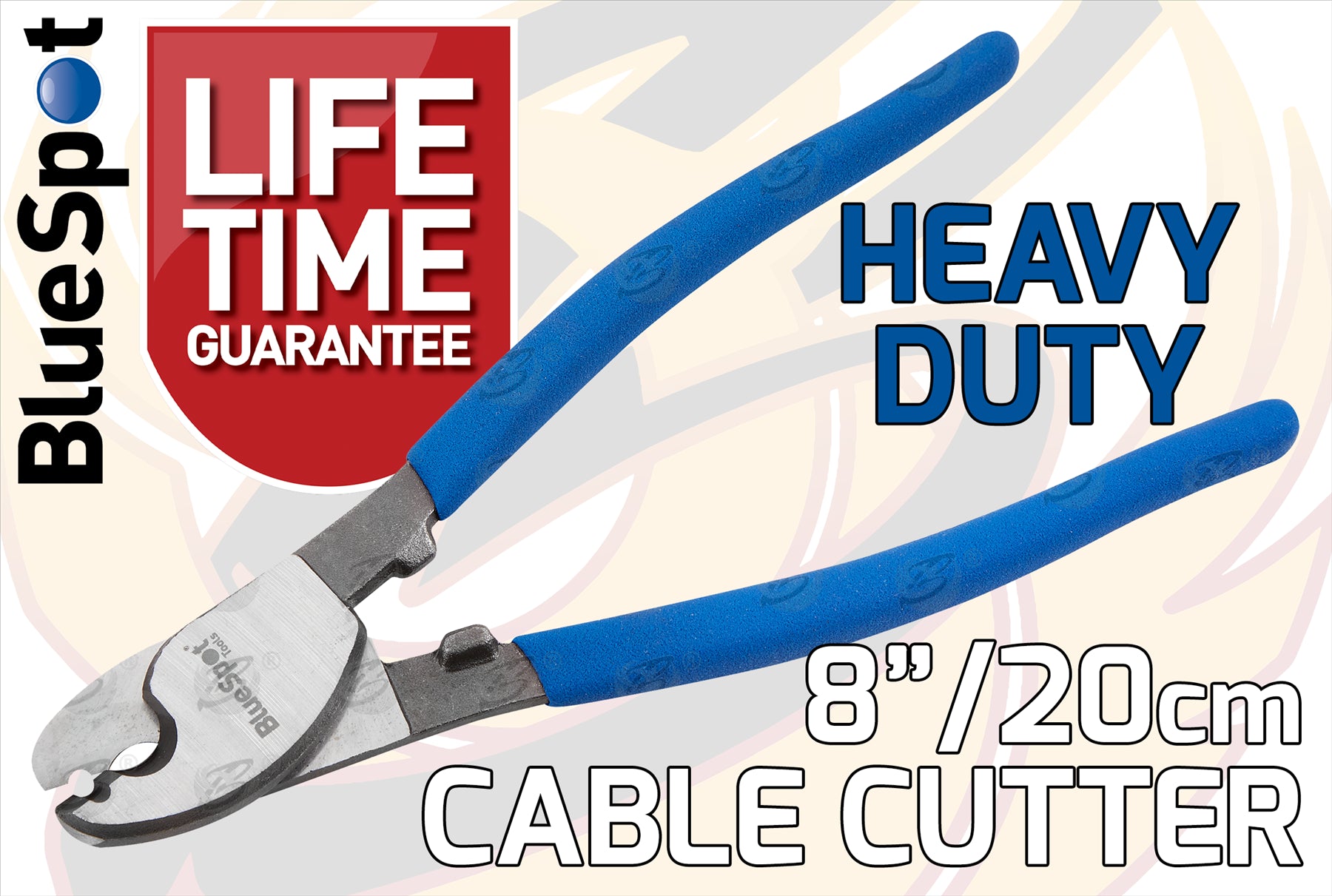 BLUESPOT HEAVY DUTY 8" CABLE CUTTER