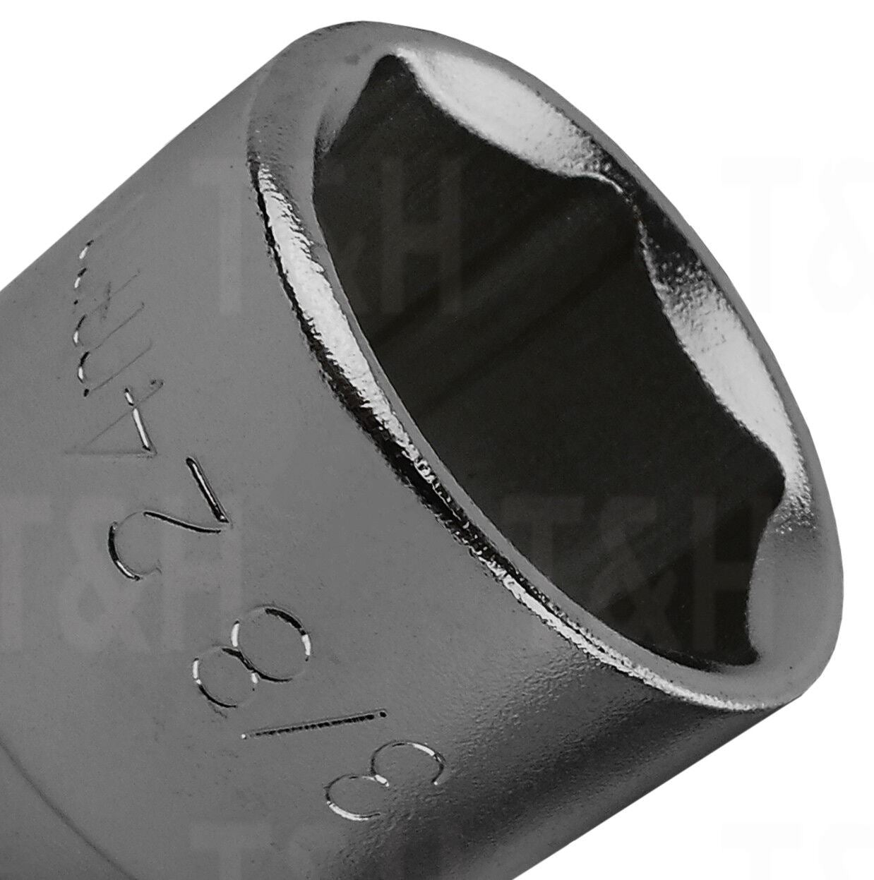 US PRO 5PCS 3/8" DRIVE 6 POINT LOW PROFILE OIL FILTER SOCKETS 24MM - 38MM