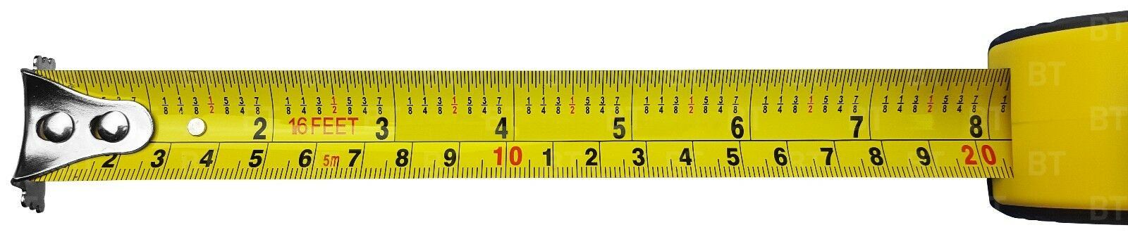 BlueSpot 5M ( 16.5 Foot ) Selfing Locking Tape Measure 33004