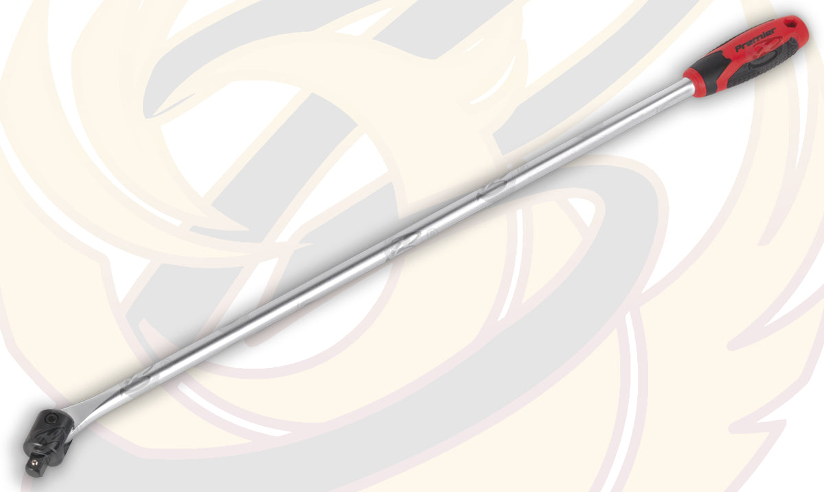 SEALEY 1/2" DRIVE 30" LONG BREAKER BAR WITH COMFORT GRIP HANDLE