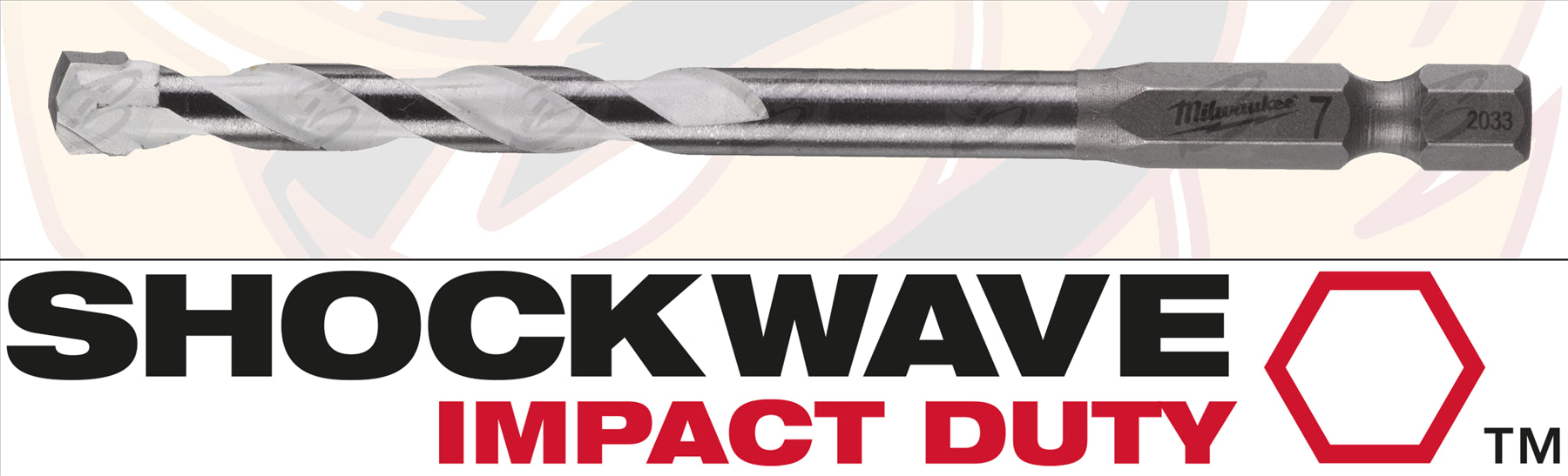 MILWAUKEE 7mm x 100mm MULTI MATERIAL DRILL BIT
