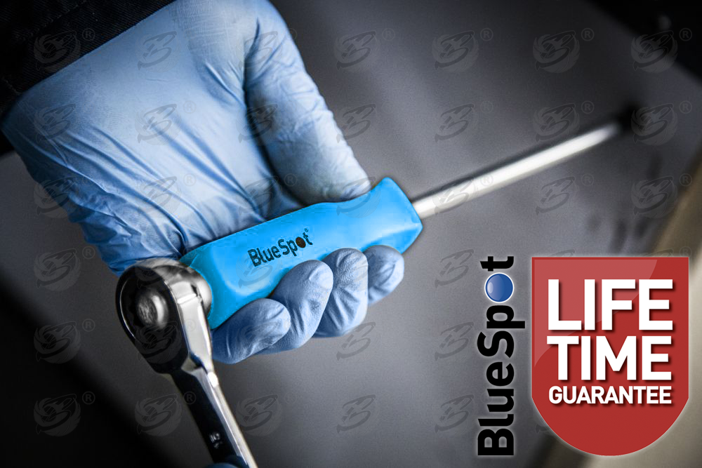 BlueSpot 12 Piece Magnetic Go Through Screwdriver Set ( Slotted - Pozidrive ) ( 12058 )