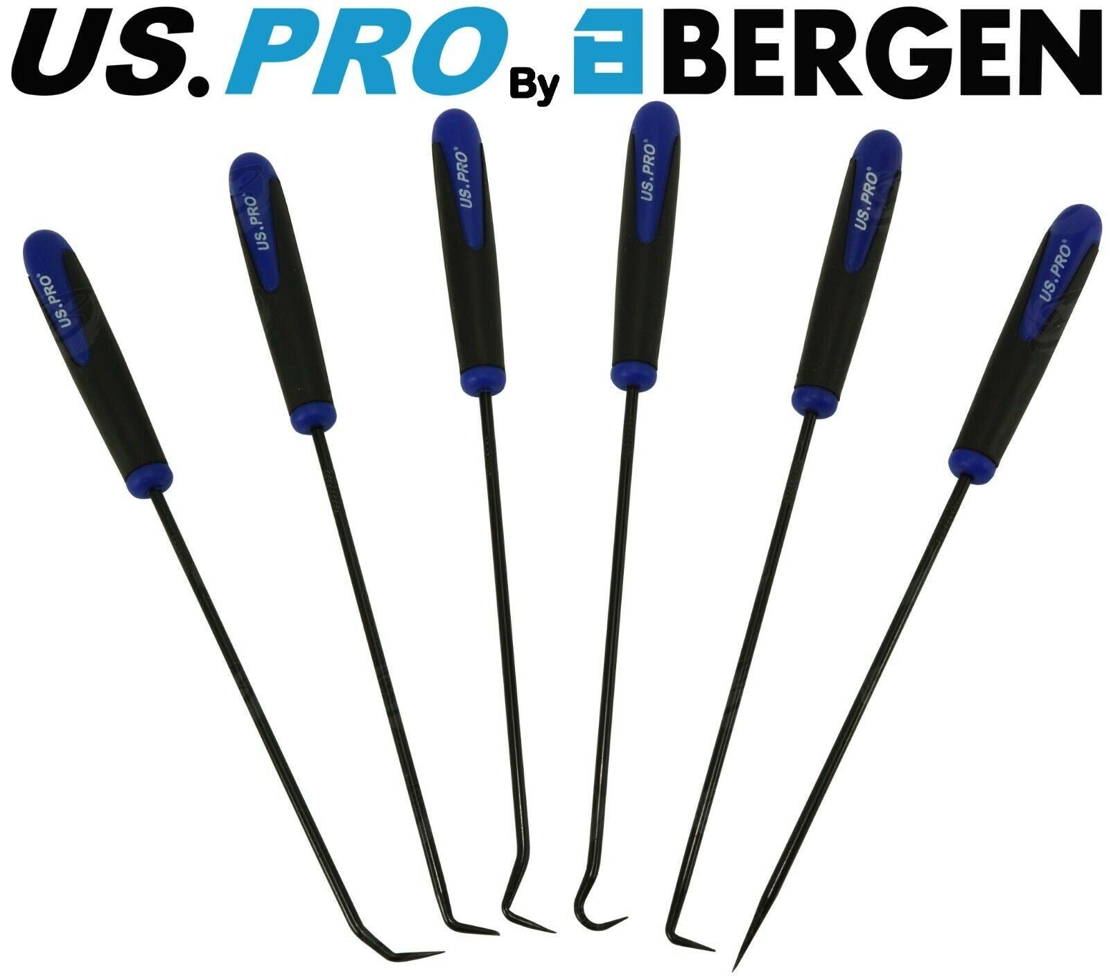 US PRO 6PCS LONG REACH HOOK & PICK SET