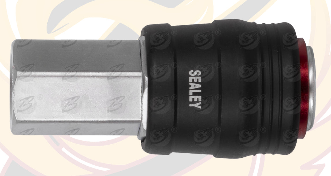 SEALEY HIGH FLOW COUPLING BODY FEMALE 1/4"BSPT