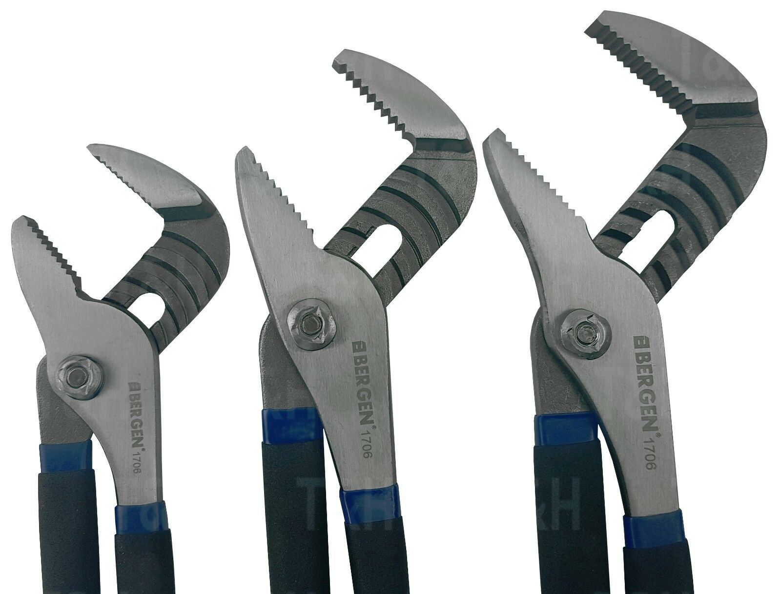 US PRO 3PCS WATER PUMP PLIERS 8" - 10" - 12"