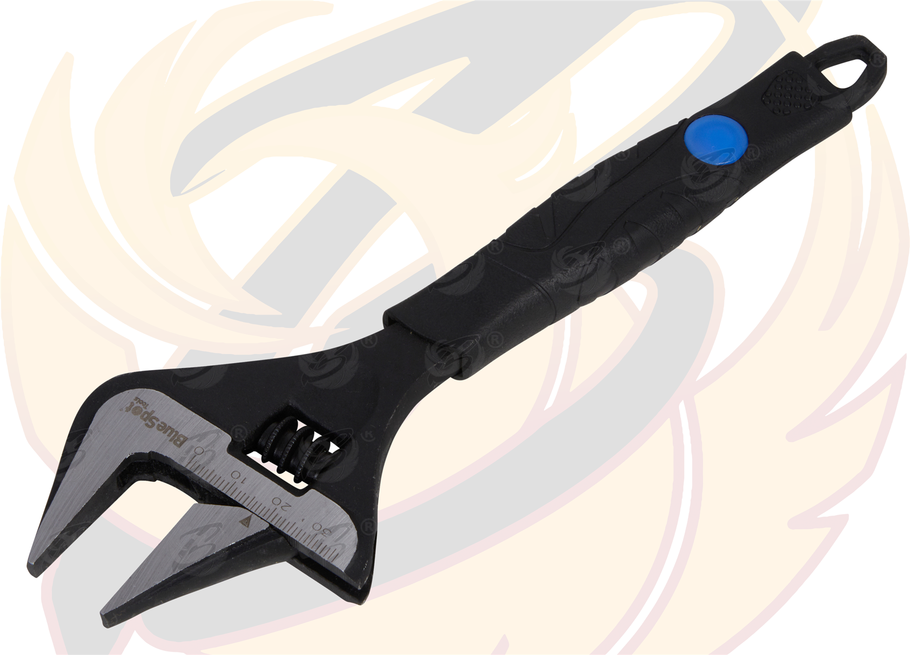 BlueSpot 8" Wide Jaw Adjustable Wrench ( 0 - 39mm ) ( 06111 )