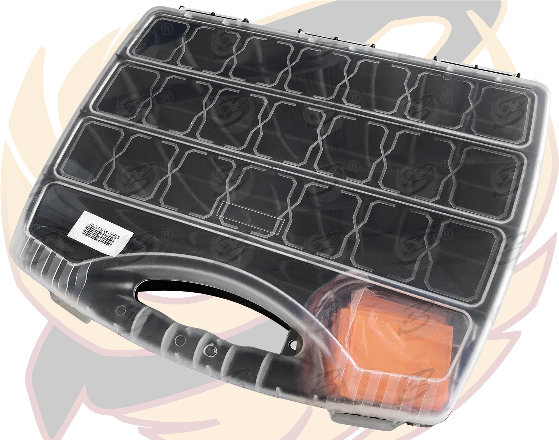 Toolzone Diy Organiser 22 Compartments ( 380mm Wide ) ( TB091 ( 380mm ) )