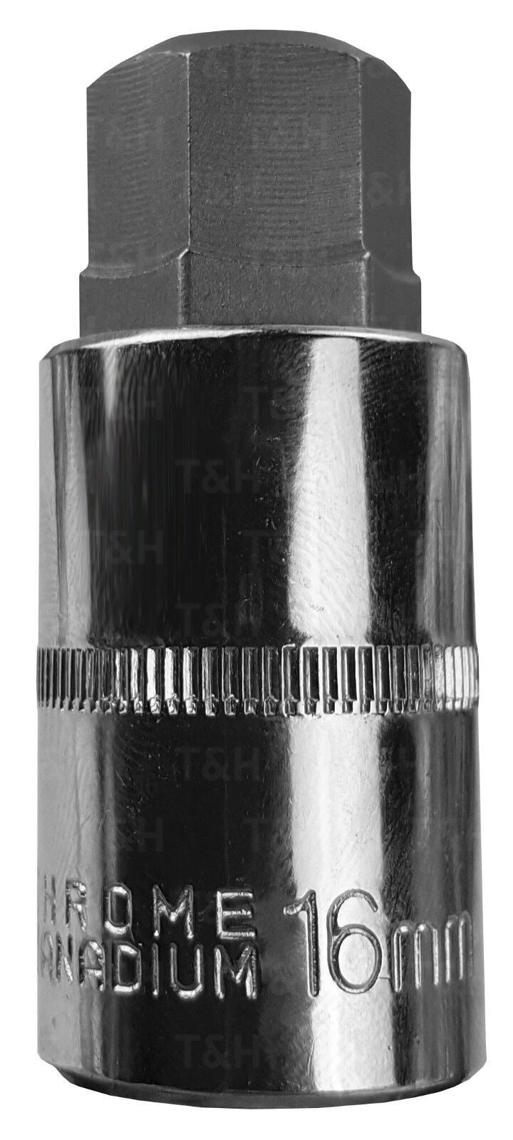 US Pro H16 1/2" Drive 55mm Long Hex Bit Socket ( Single ) 3311