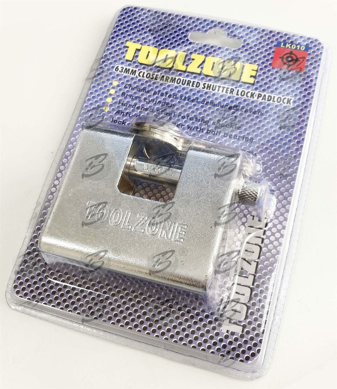 TOOLZONE 63MM SHUTTER "C" TYPE / CONTAINER PADLOCK