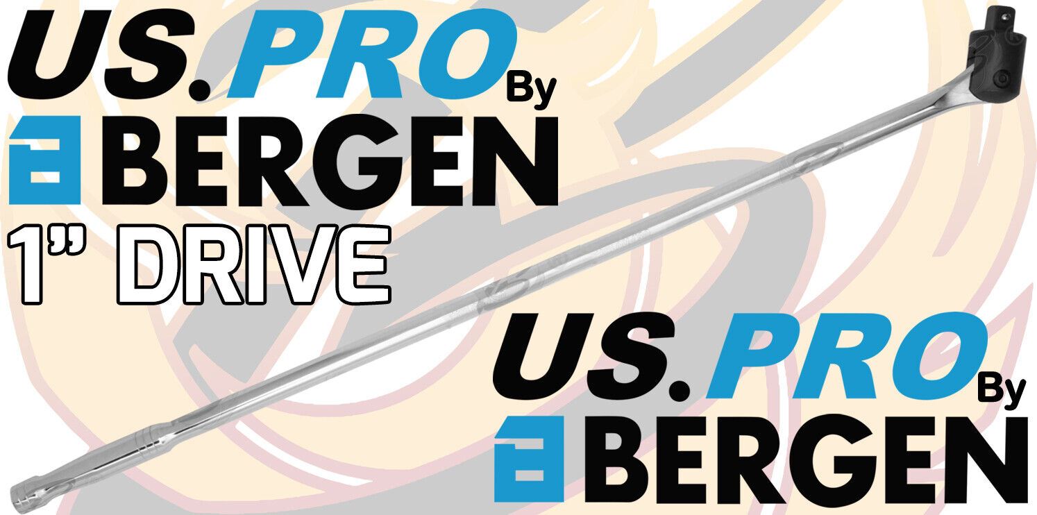 US Pro 1" Drive 40" Long Breaker Bar 4164