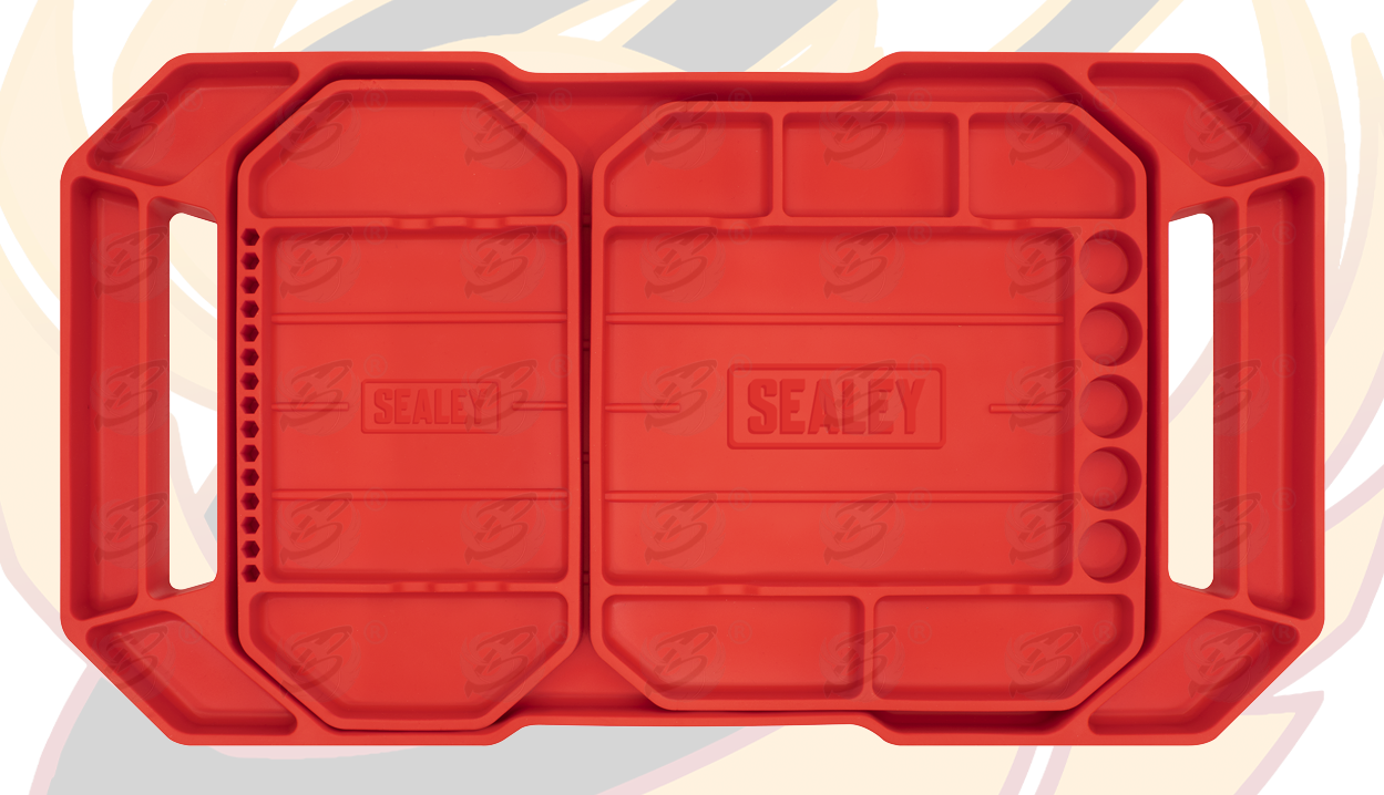 Sealey 3 Piece Non Slip Flexible Tool Trays ( APNST4 )