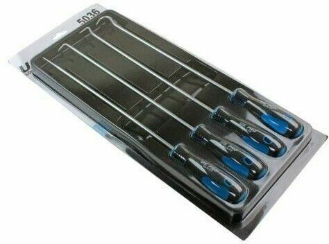 US Pro 4 Piece 380mm Extra Long Hook & Pick Set 5036