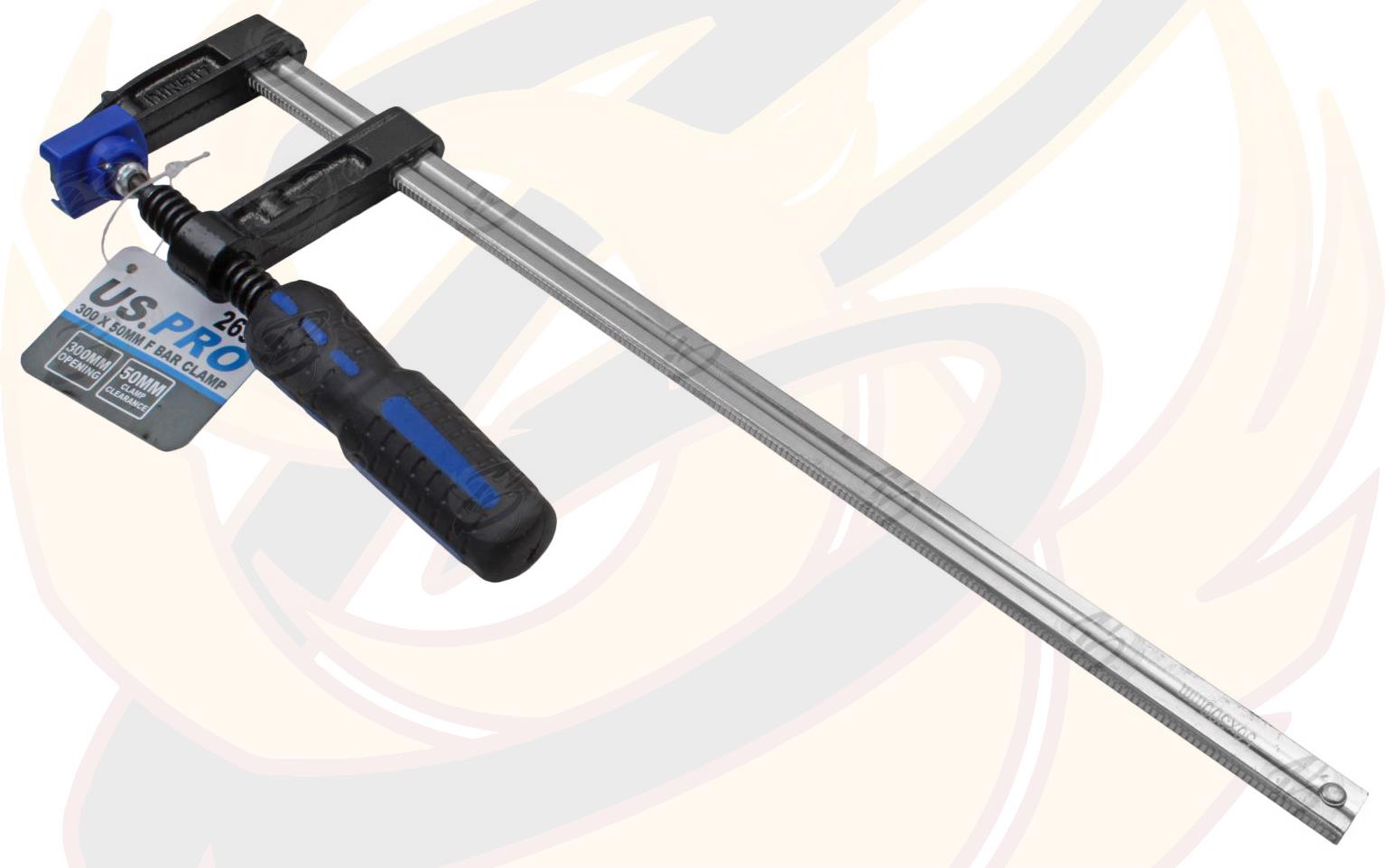 US PRO QUICK SLIDE F CLAMPS 300mm x 50mm ( x 2 )