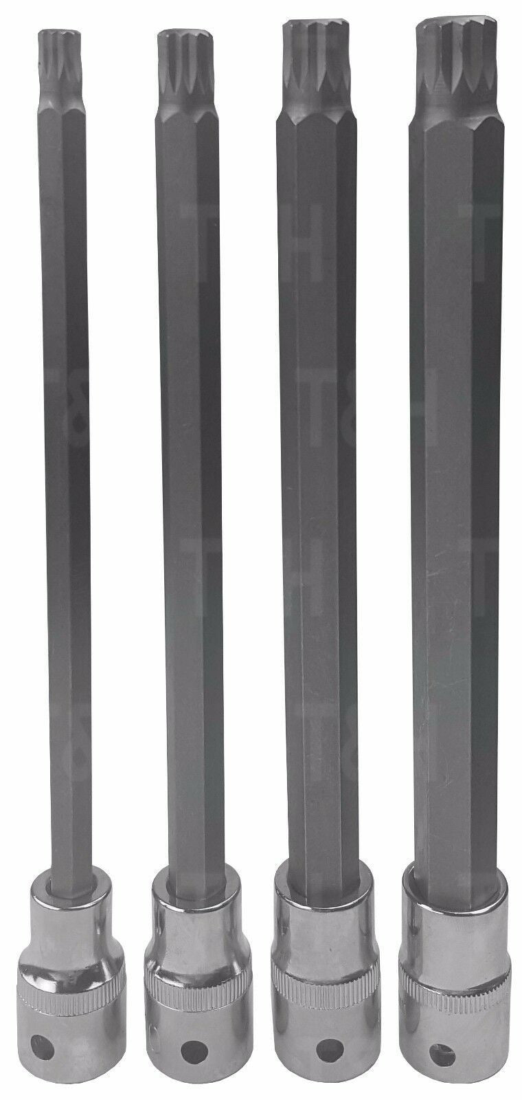 US PRO 26PCS 1/2" DRIVE SPLINE BIT SOCKETS M5 - M16