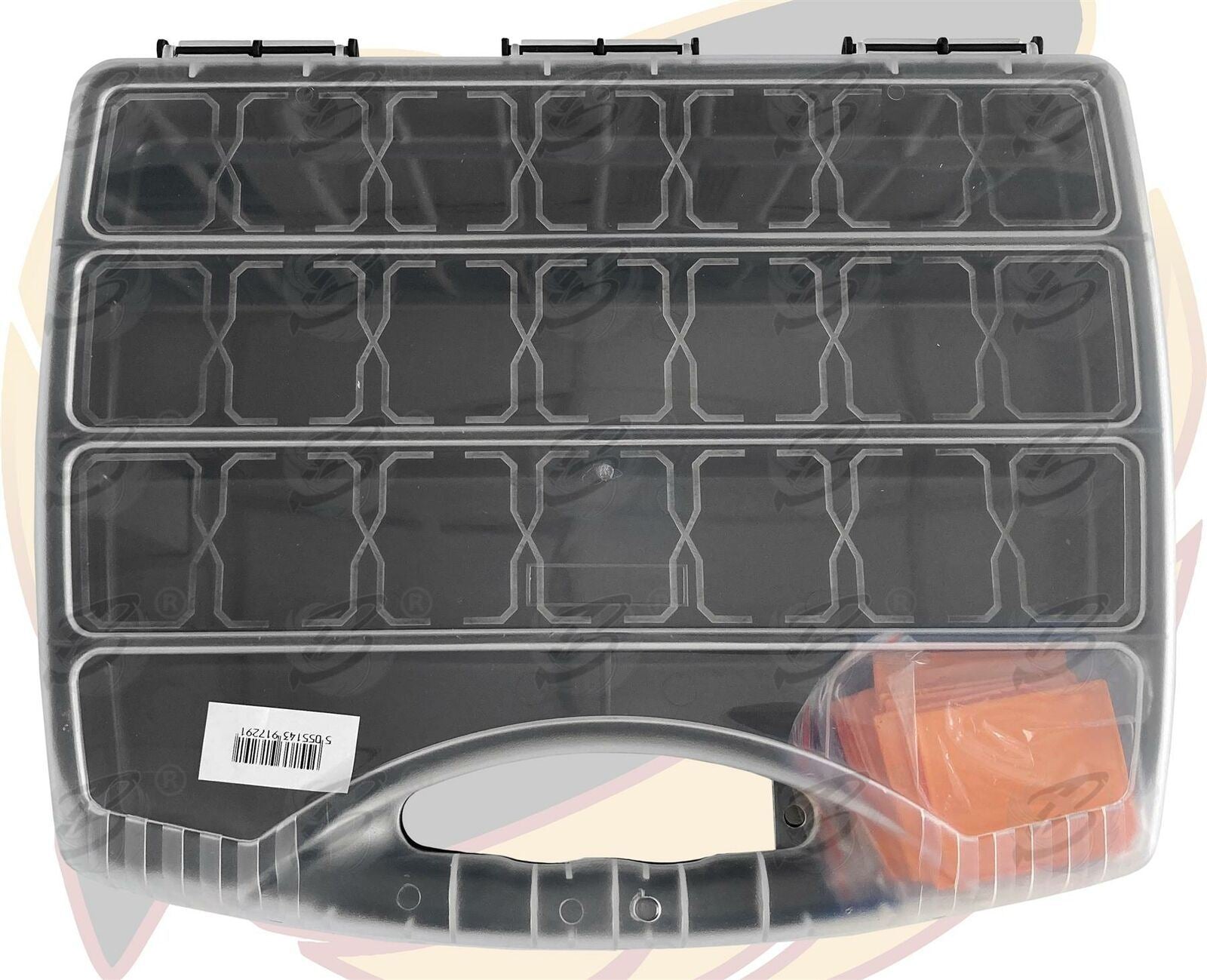 Toolzone Diy Organiser 22 Compartments ( 320mm Wide ) ( TB090 )