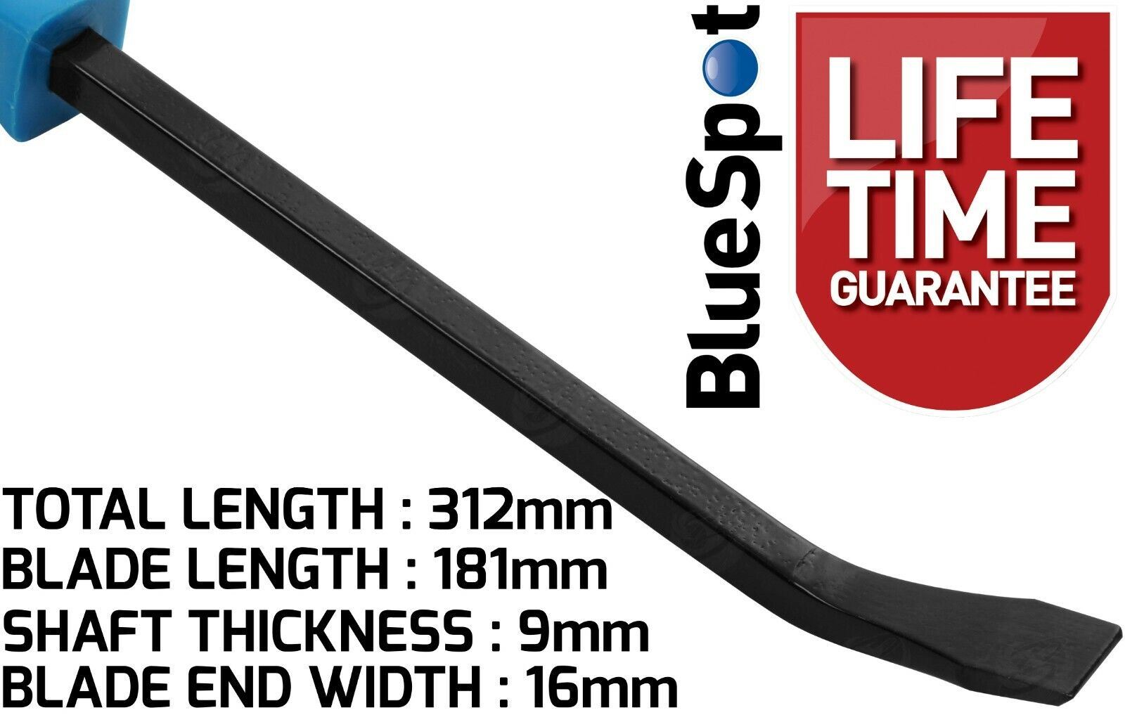 BlueSpot 4 Piece Pry Bar Set 25540