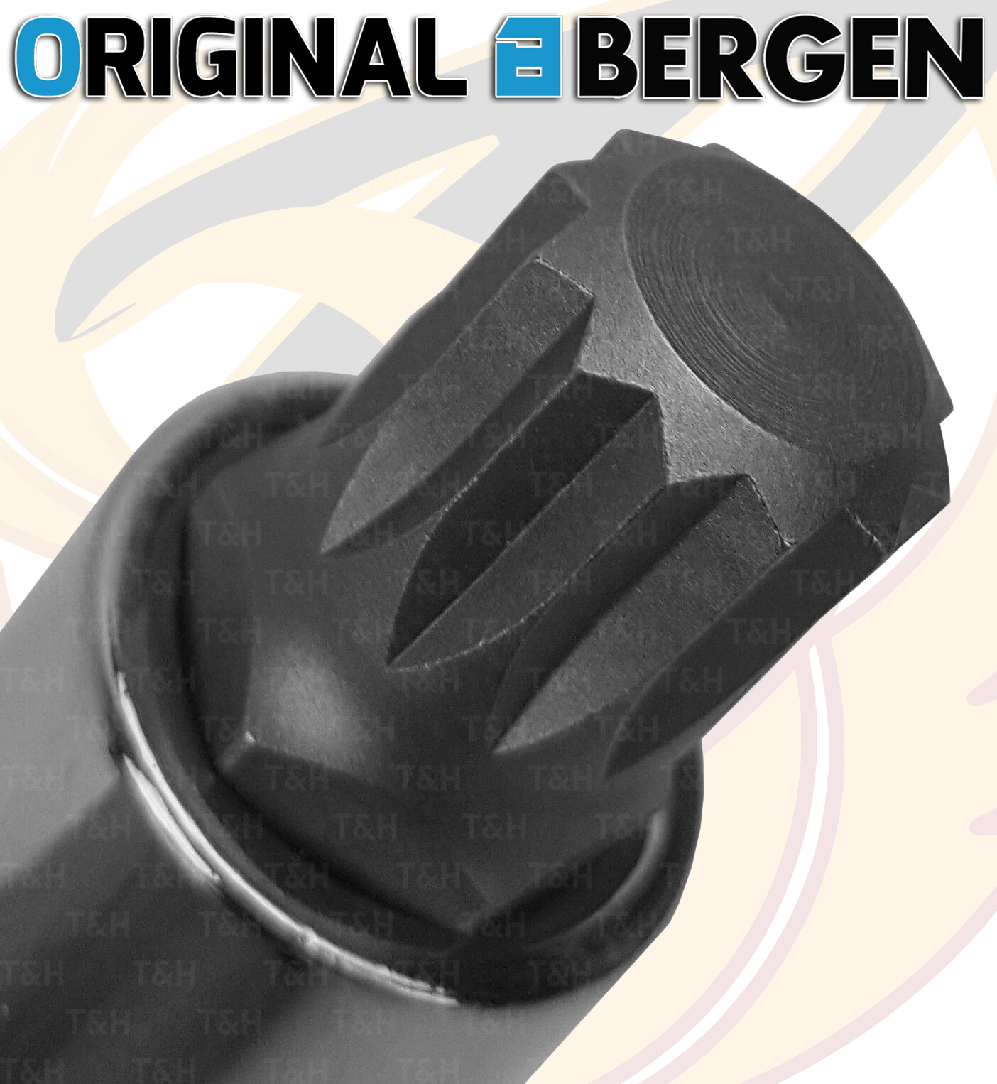 Bergen 26 Piece 1/2" Drive Spline Bit Sockets M5 - M16 ( 1108 )