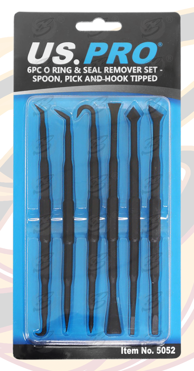 US Pro 6 Piece Long Reach Hook & Pick & Spoon Set 5052